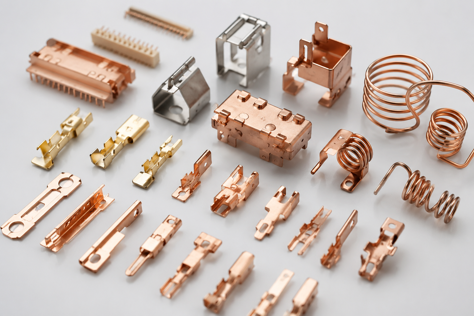 Electronics & Electrical (connectors, terminals, spring contacts)