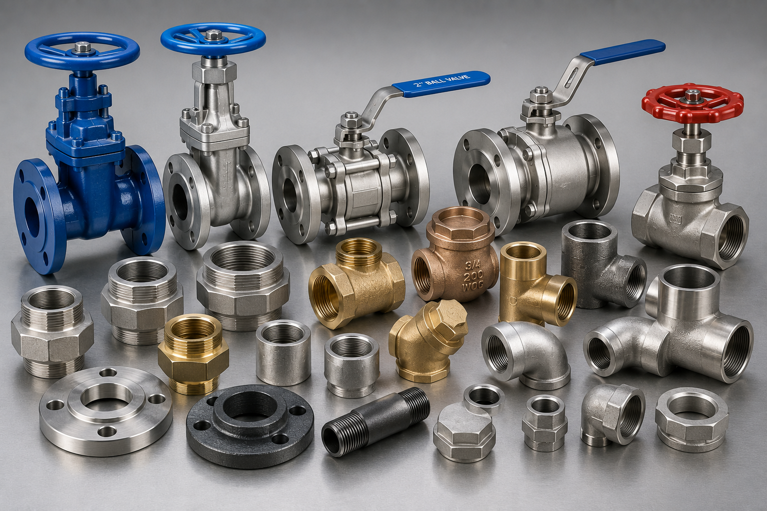 Valves & Pipe Fittingss